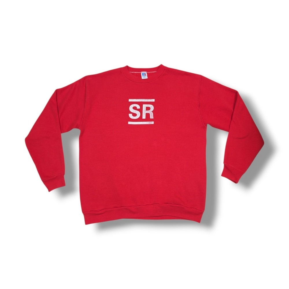Vintage Sul Ross State University Red Russell Athletic Sweatshirt Men's XL USA